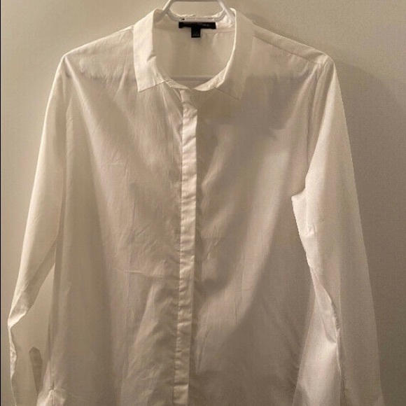 Banana Republic Open-back Dress Shirt - Picture 1 of 5